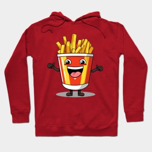 kawaii french fries T-Shirt cute ,potatofood Hoodie